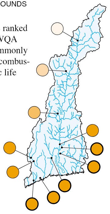 Water quality in the Connecticut, Housatonic, and Thames River basins, Connecticut, Massachusetts, New Hampshire, New Yo