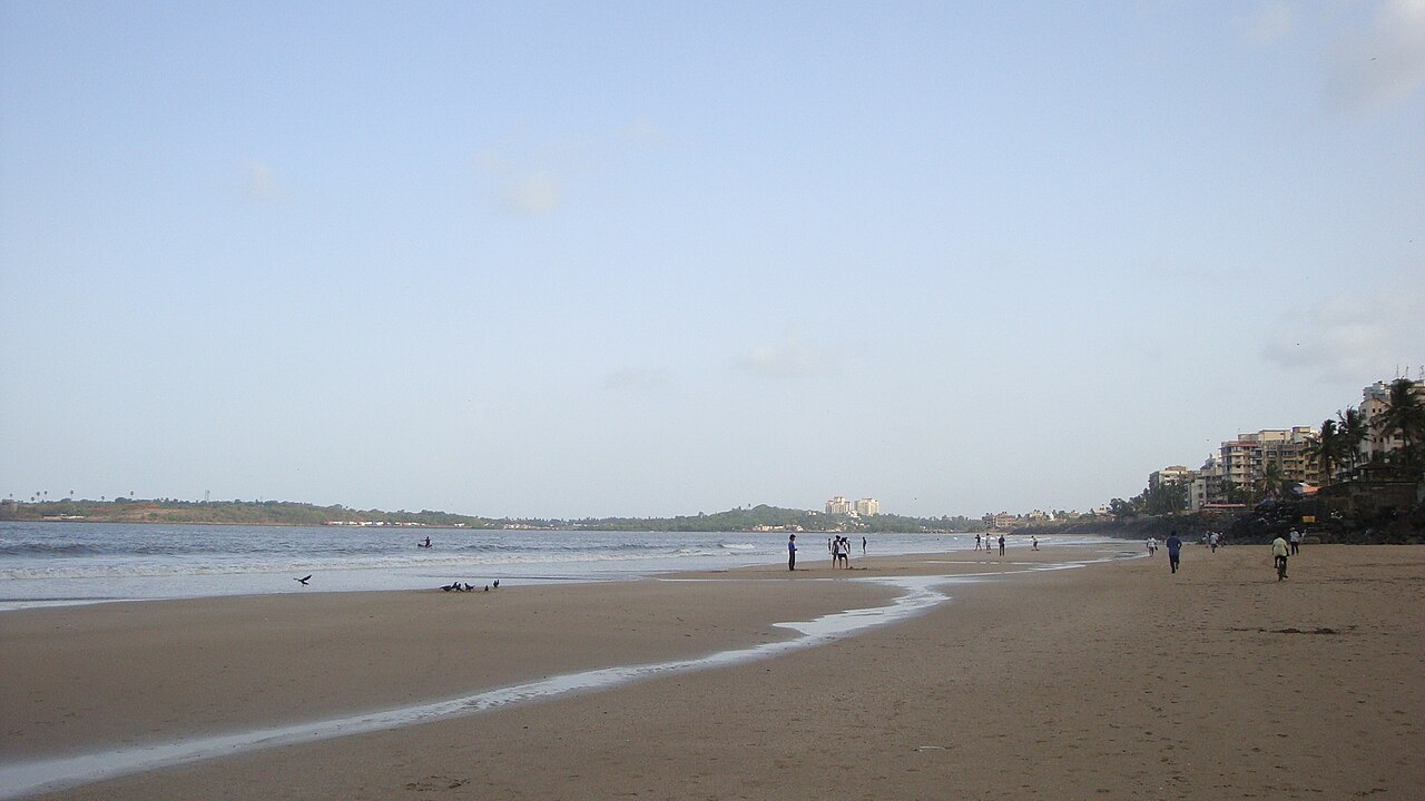 Versova Beach after the cleanup effort.