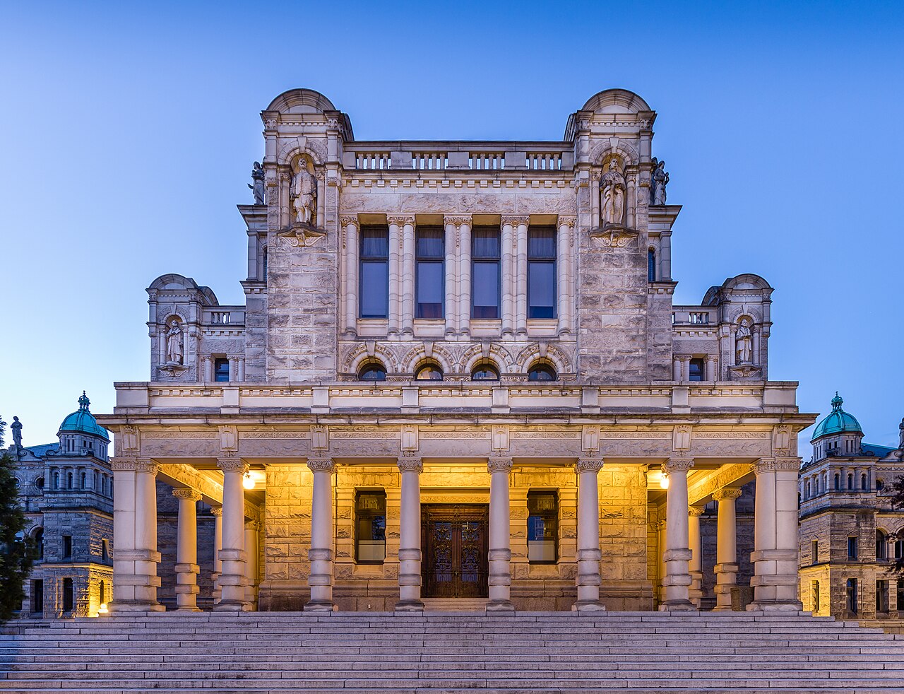British Columbia Parliament Building in Victoria, British Columbia, Canada 07