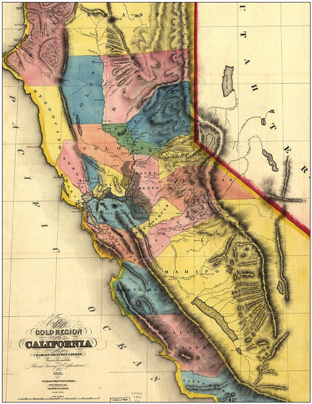 Map of California