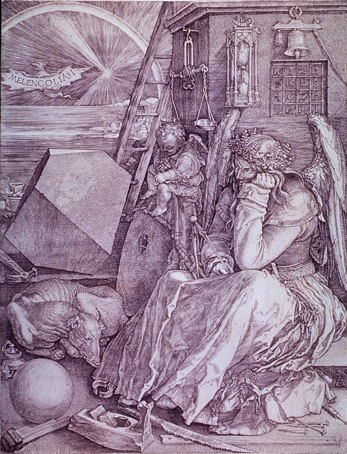 Melencolia engraving
