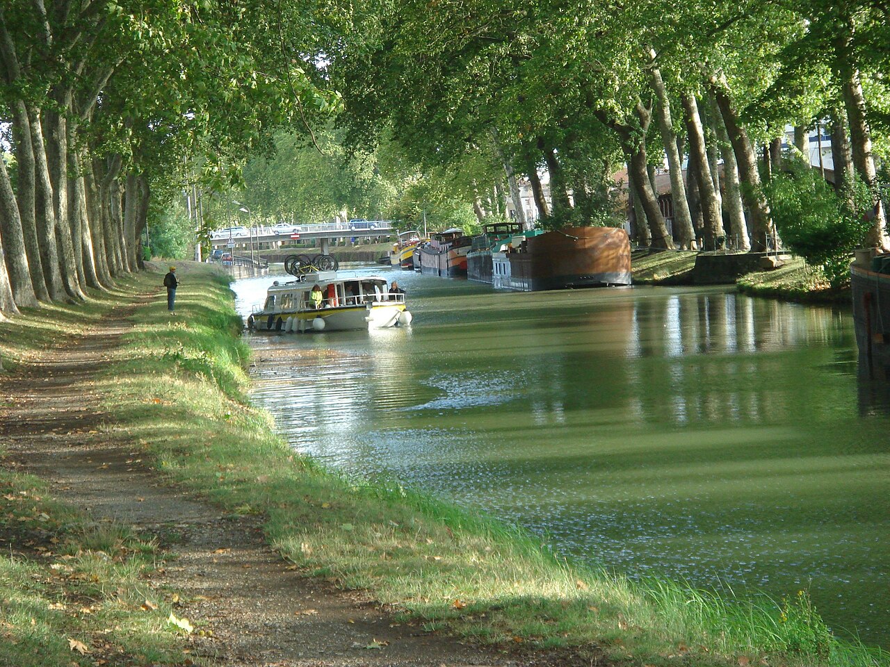 Toulouse le canal du Midi
