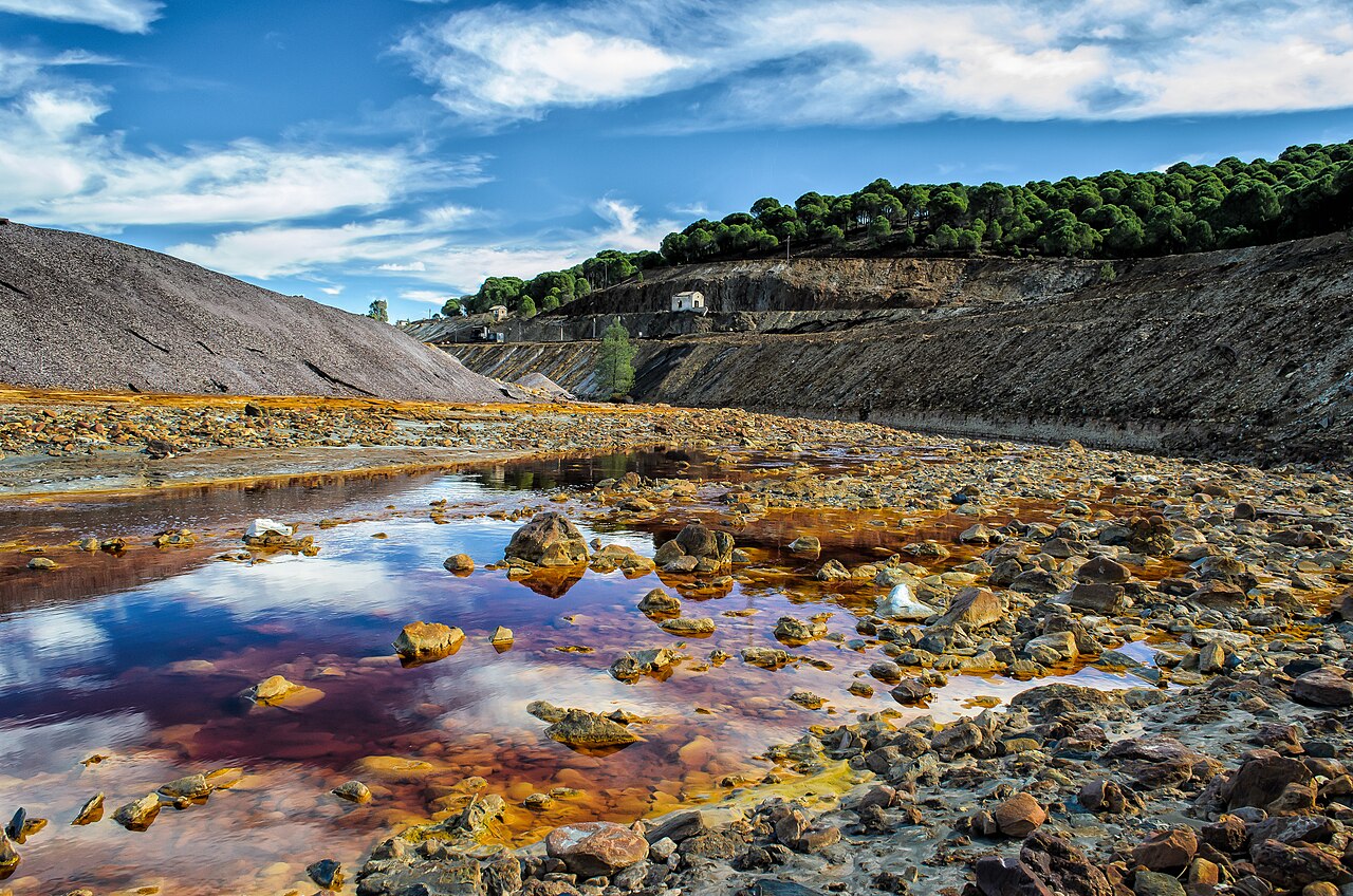 Paisaje de las Minas de Río Tinto