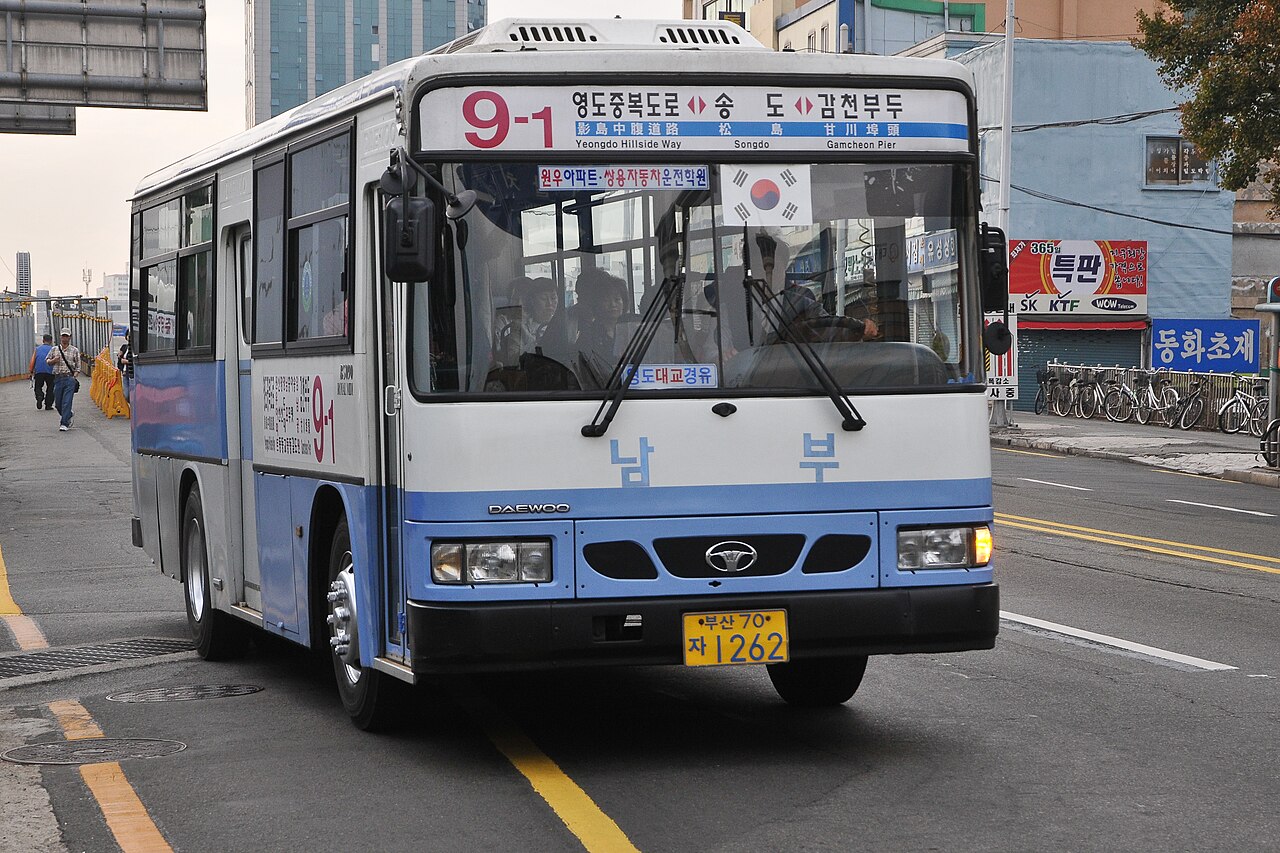 Bus in Busan