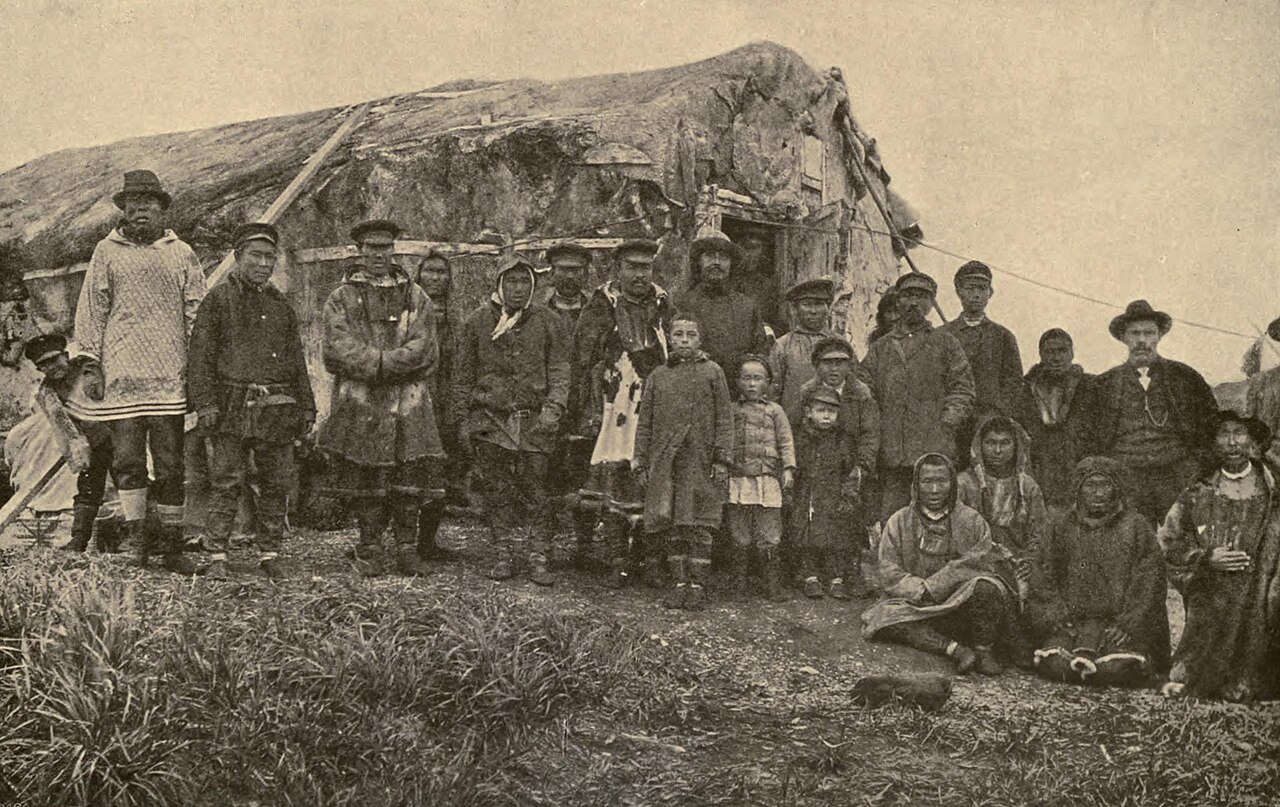 Жители Анадыря в 1906 году