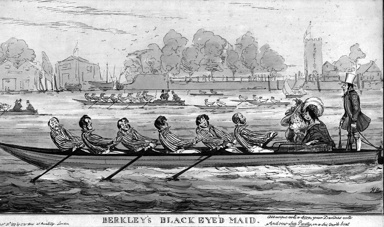 "Berkley's Black-Eyed Maid," 1827