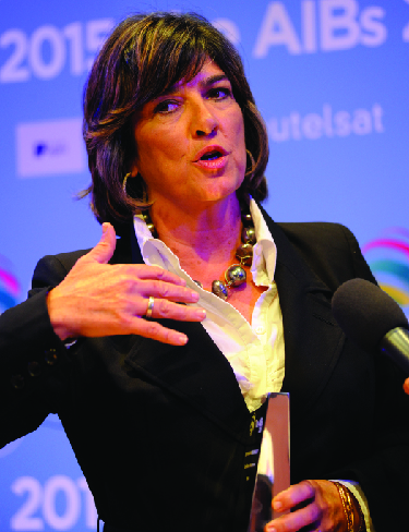 An image of Christiane Amanpour.