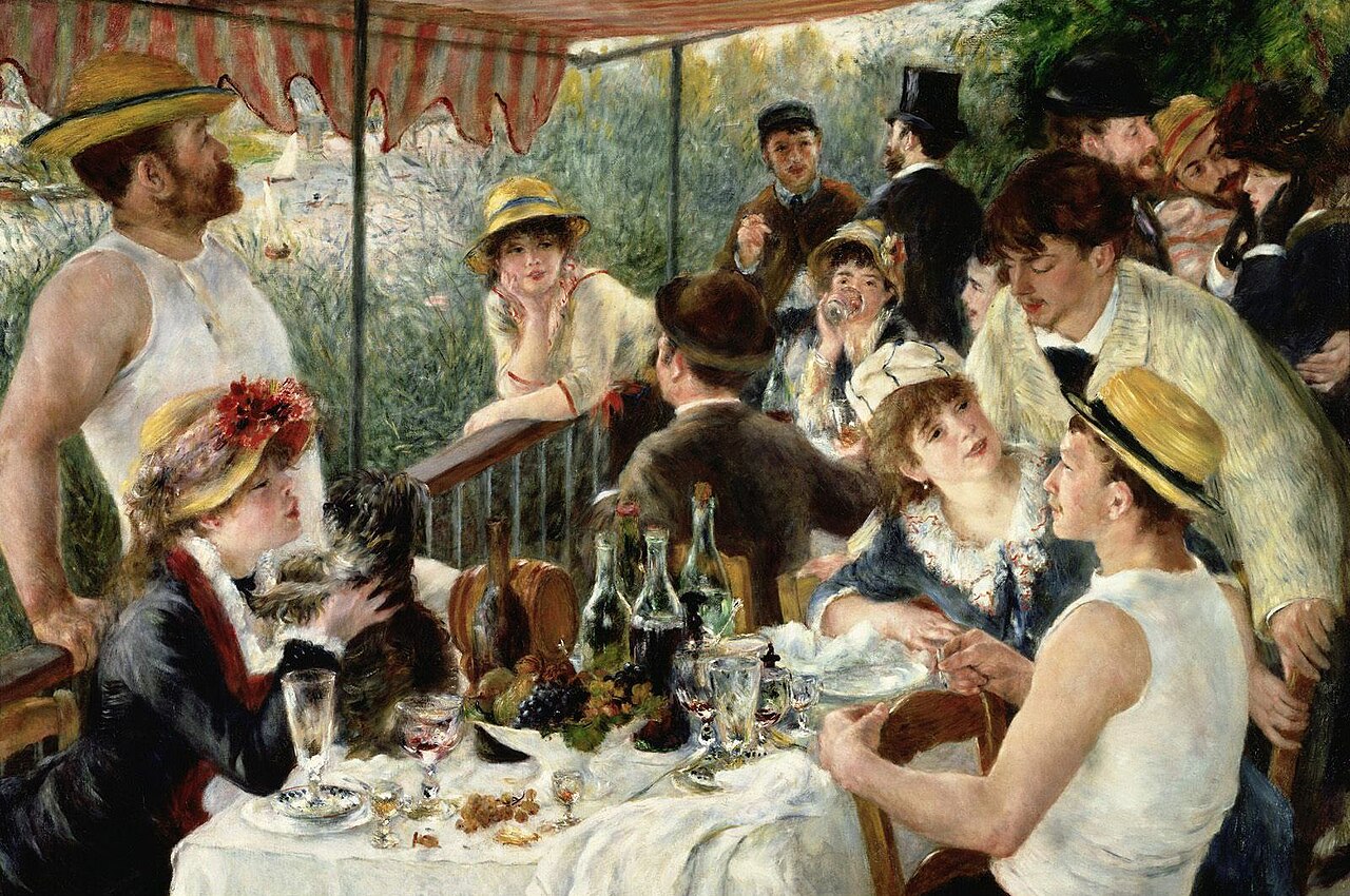 Renoir, "The Luncheon of the Boating Party," 1881
