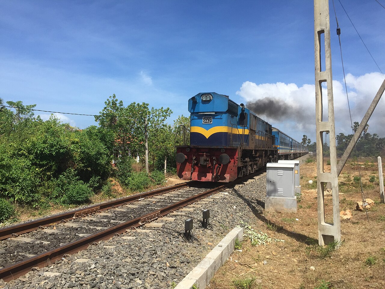 শ্রীলঙ্কায় ট্রেন সেবা