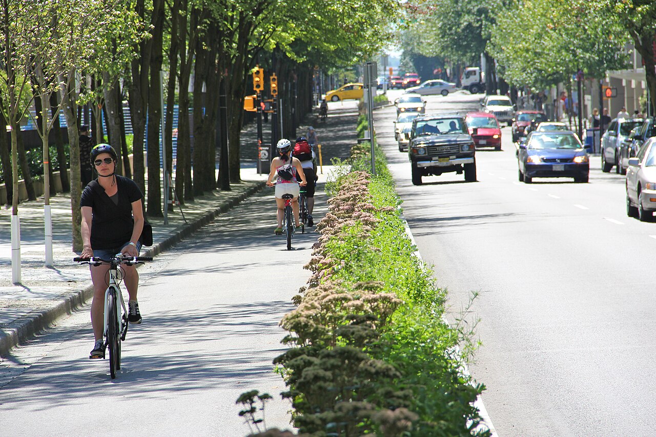 Safe Bike Lanes Increase Walkability
