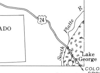 Distribution of beryllium, tin, and tungsten in the Lake George area, Colorado