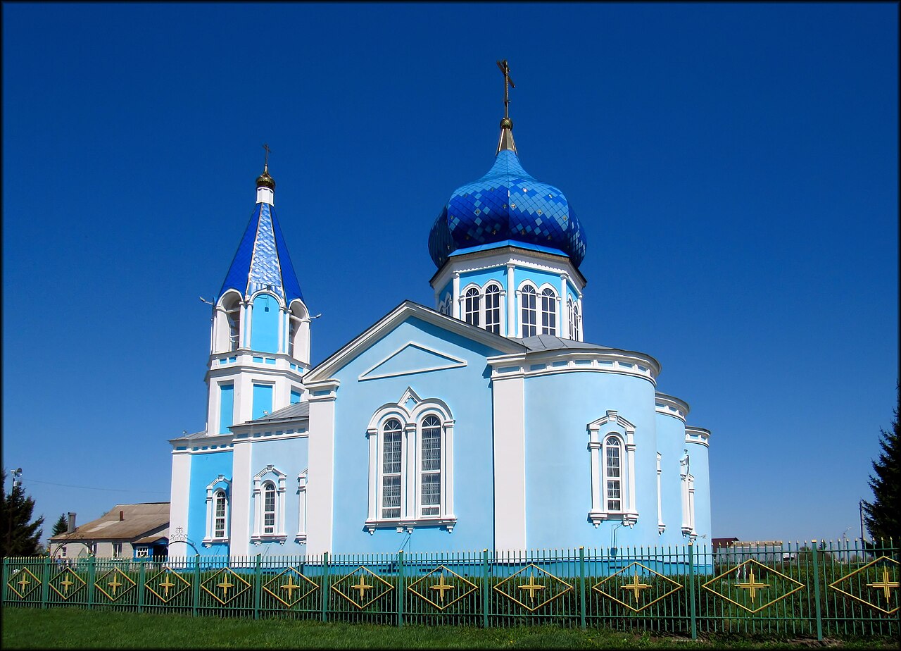 Знаменская церковь в селе Тазово