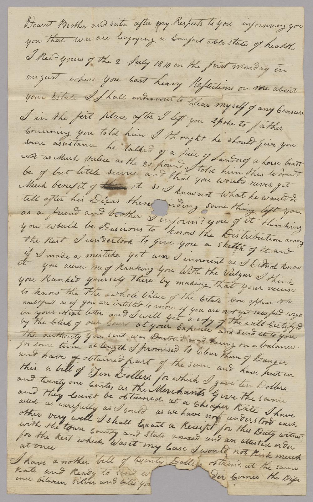 To Mr. Oliver Wheeler of the town of Montgomery Hampshire County folded letter