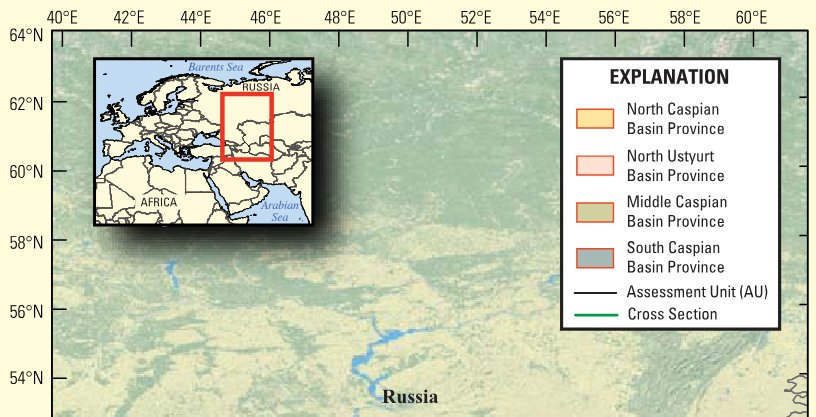 Assessment of undiscovered oil and gas resources of the North Caspian Basin, Middle Caspian Basin, North Ustyurt Basin,