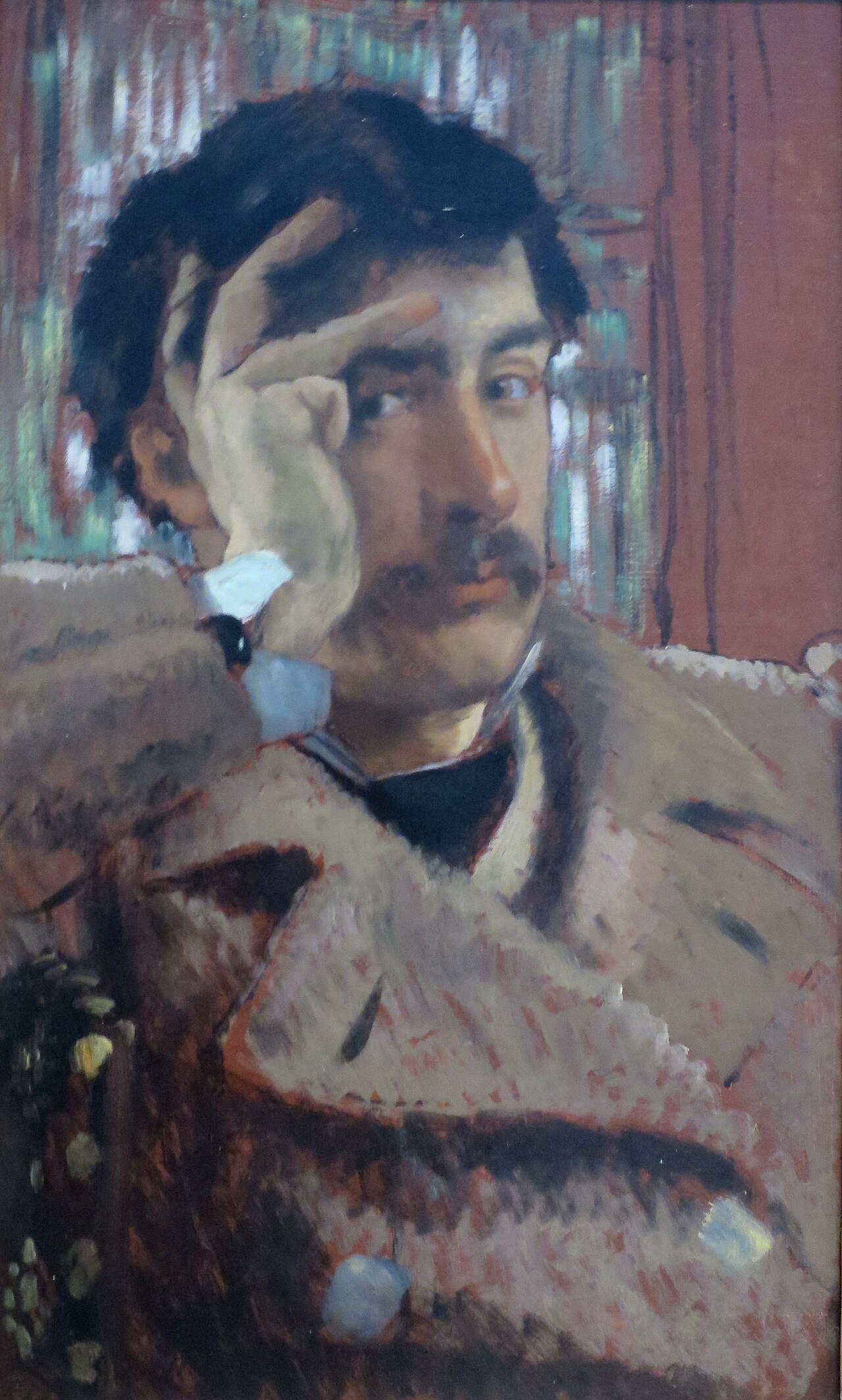 Tissot, self-portrait, c 1865