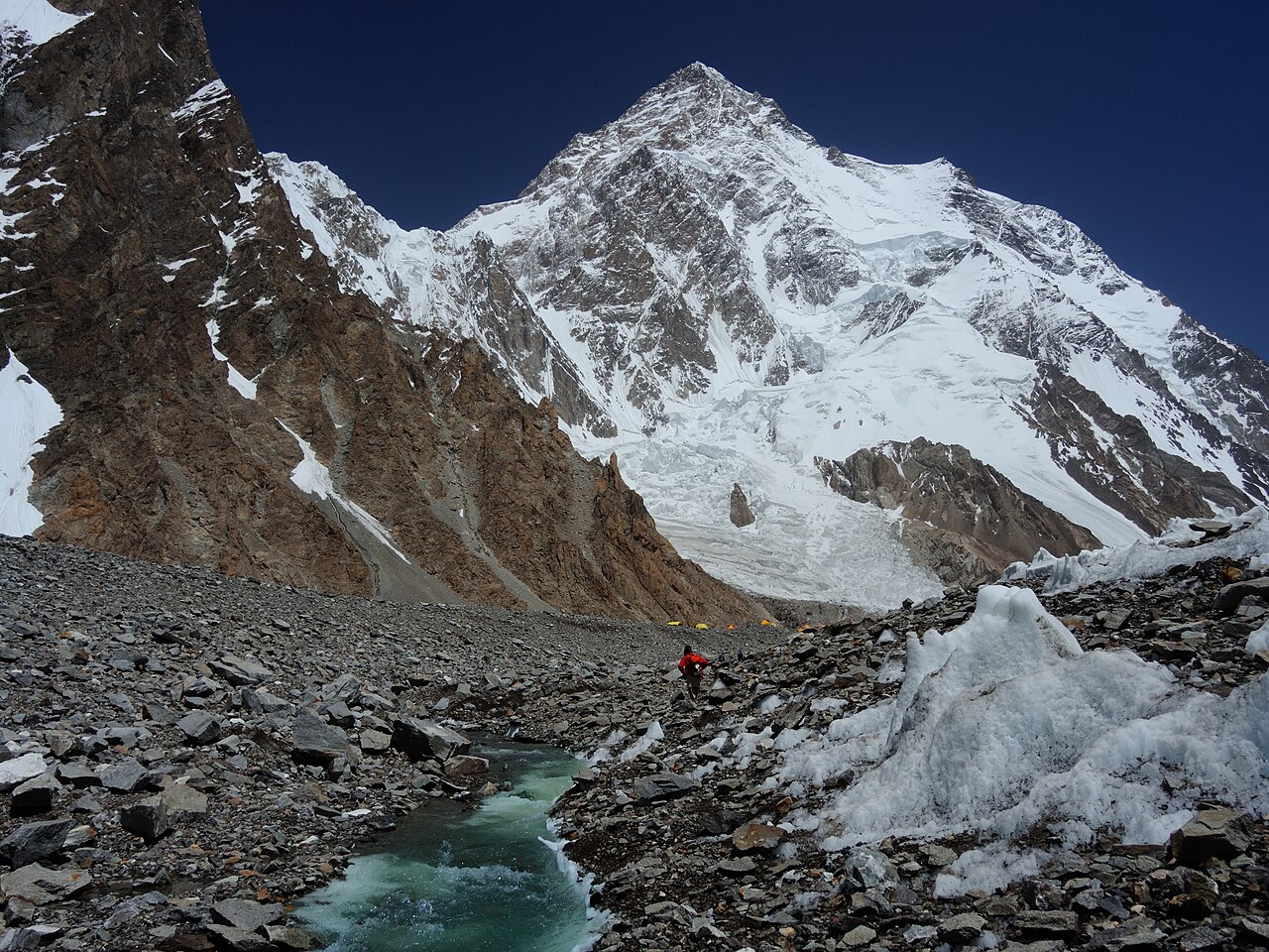 Approaching K2 Base Camp