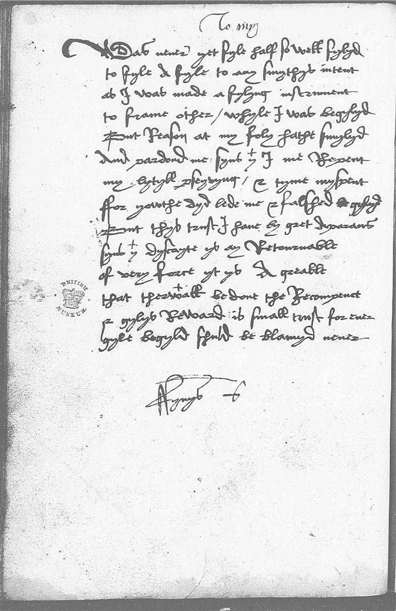 The Devonshire Manuscript facsimile 19v