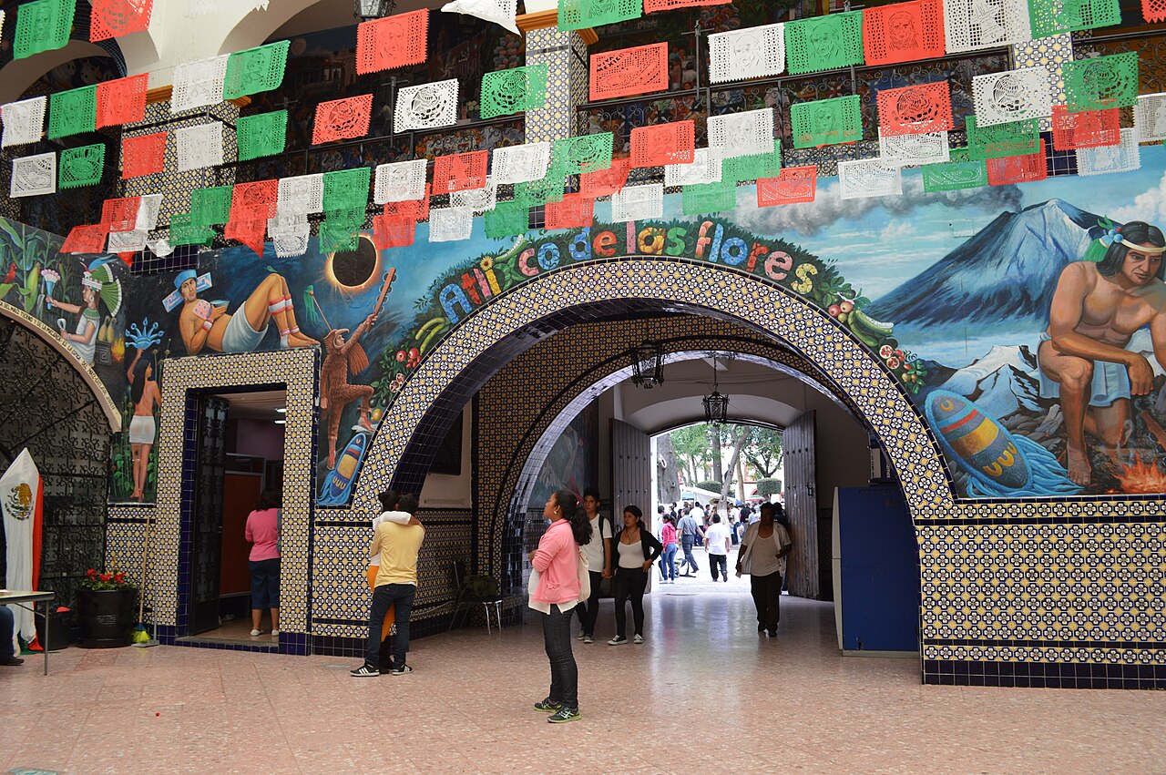 Palacio Municipal, Atlixco-তে Papel Picado