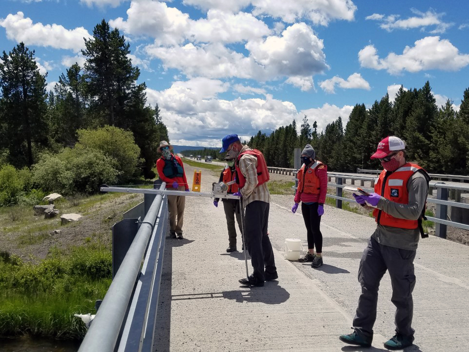 How the Park Service Samples the Madison River near West Yellowstone, Montana