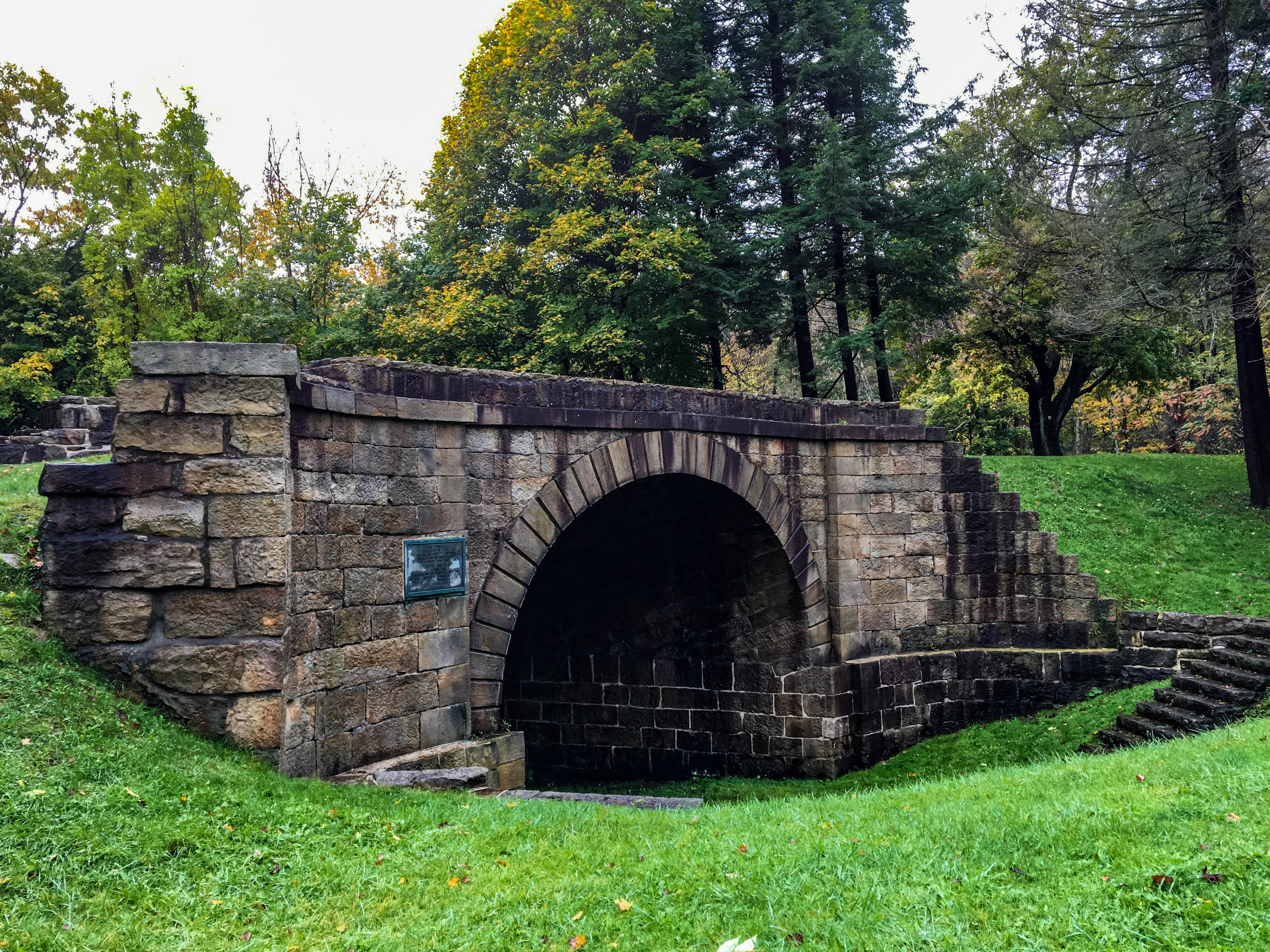 Weather in 2022 at Allegheny Portage Railroad National Historic Site: Warm and Wet